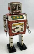 Robot - Robot Marcheur M&eacute;canique en T&ocirc;le - Ro-Bot Pixel (Tin Treasures)