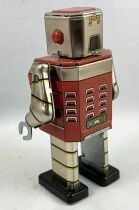 Robot - Robot Marcheur M&eacute;canique en T&ocirc;le - Ro-Bot Pixel (Tin Treasures)