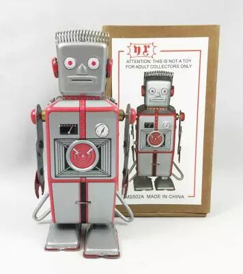 Robot - Robot Marcheur M�canique en T�le - Robot Filament (N.R.) MS502A