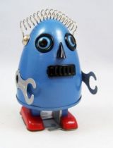 Robot - Robot Marcheur Mécanique en Tôle - Robot Oeuf (Ha Ha Toy) 02
