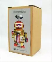 Robot - Robot Marcheur M&eacute;canique en T&ocirc;le - Robot Tambourin (N.R.)