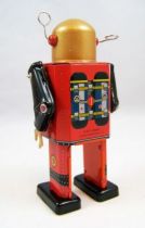 Robot - Robot Marcheur Mécanique en Tôle - TV Spaceman (St.John Tin Toy) 03