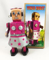 Robot - Robot Marcheur Mécanique en Tôle - Venus Robot MS461