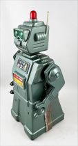 Robot - Robot Omnidirectionnel à Piles en Tôle - Yonezawa 1957 (Japon)