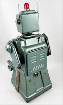 Robot - Robot Omnidirectionnel à Piles en Tôle - Yonezawa 1957 (Japon)