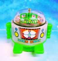 Robot - Rolling Robot - Roulette Robot (green)
