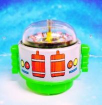 Robot - Rolling Robot - Roulette Robot (green)