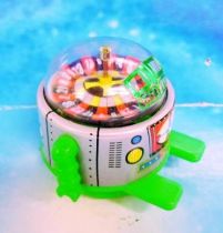 Robot - Rolling Robot - Roulette Robot (green)