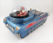 Robot - Space Tank M-18 (Battery Operated Tin Toy) - Masudaya (Japon)