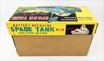 Robot - Space Tank M-18 (Battery Operated Tin Toy) - Masudaya (Japon)