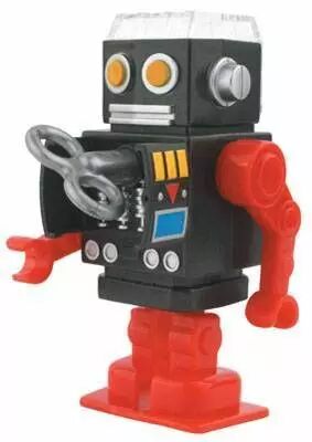 Robot - Taille-Crayon Anim� - Robot Wind-Up Kikkerland