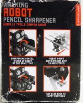 Robot - Walking Pencil Sharpener - Robot Wind-Up Kikkerland