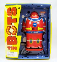 Robot - Wind-Up en Tôle Tin Bots (X-306) - Schylling 