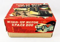 Robot - Wind-Up Motor Space Dog (Mechanical Tin Toy) - Yoshiya 1957 (Japan)