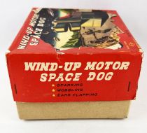 Robot - Wind-Up Motor Space Dog (Mechanical Tin Toy) - Yoshiya 1957 (Japan)