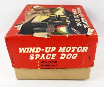 Robot - Wind-Up Motor Space Dog (Mechanical Tin Toy) - Yoshiya 1957 (Japan)