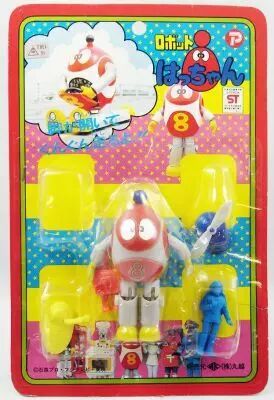 Robot 8-chan - Figurine articul�e 8cm - Popy 1981