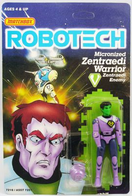 Robotech - Matchbox - Micronized Zentraedi Warrior
