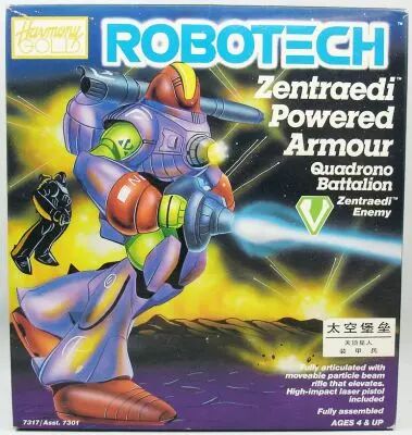 Robotech - Matchbox - Zentraedi Powered Armour (Quadrono Battalion)