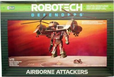 Robotech Defenders - Maquette Ceji Revell - Airborne Attackers 1/72�me