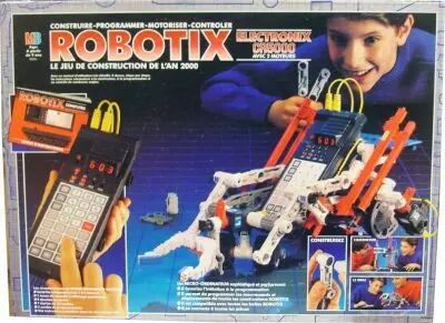 Lot de boîtes MB Robotix R2030, R2040 et pièces