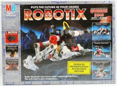 Robotix - Quadrak R540 with 1 motor - MB Milton Bradley