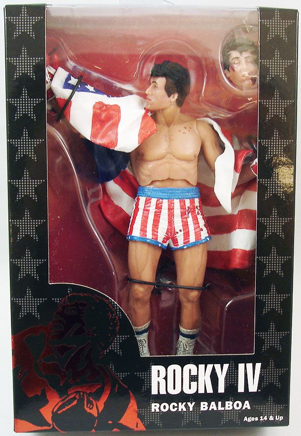 Neca Rocky 4 IV Figurine Rocky Balboa Nouveau et Belgium