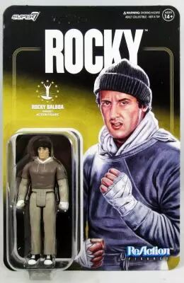 Rocky I - Super7 - Figurine ReAction - Rocky Balboa \ Workout\ 