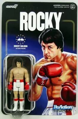 Rocky I - Super7 ReAction figure - Rocky Balboa \ Boxing\ 