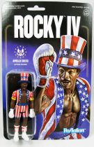 Rocky IV - Set of 5 ReAction figures : Rocky, Drago, Apollo, Sico, Winter Rocky - Super7