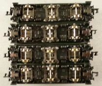 Roco  2 x 2250 2251 2252 N Scale Db 4 x Coach 3 Axles Area III Mint in Box