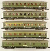 Roco 02264Ax2 02265A 02267A 02270A Ech N Db 5 Voitures Train Express Epoque Iv Am&eacute;nag&eacute;e Neuve Boite