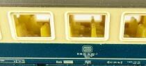 Roco 02271A Ech N Db 2 Voitures Grande Longueur Bpmz 2&deg; Classe Am&eacute;nag&eacute;e Bleu & Cr&egrave;me Neuve Boite