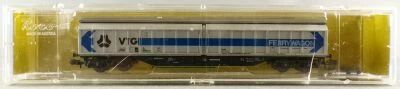 Roco 02367A Ech N Db Wagon � Parois Coulissantes � Bogies VTG Ferrywagon Neuf Boite