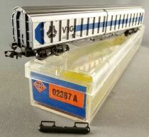 Roco 02367A N Scale Db Sliding Wall Wagon with Bogies VTG Ferrywagon Mint in Box