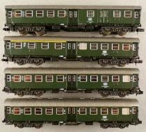 Roco 2253 2254 2 x 2255 Ech N Db 4 Voitures Train Express Epoque III Am&eacute;nag&eacute;e Neuve Boite