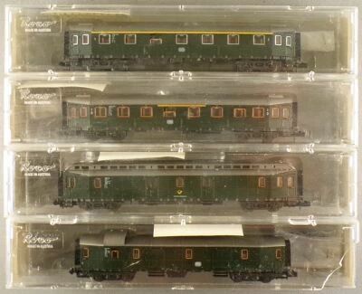 Roco 2257 2258 2260 2263 N Scale Db 4 x Pike Coach Area III Mint in Box
