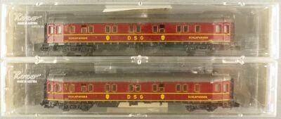 Roco 2259 N Scale Dsg 2 x Sleeping Pike Coach WL4�(e) 2nd Class Mint in Box