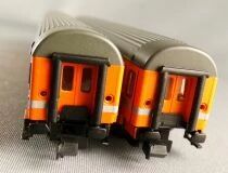 Roco 2262A 2262B N Scale Sbb Cff Ffs 2 x Eurofima Coach 1st & 2nd Class Orange Mint in Box