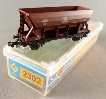 Roco 2302 Ech N Db Wagon Tr&eacute;mie Auto-D&eacute;chargeur 2 essieux 603024 Bauxite en Boite