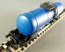 Roco 2364B N Scale Db Aral Tank Wagon with Bogies Blue Mint in Box