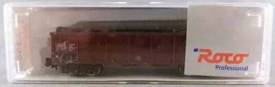 Roco 25566 Ech N Dr Wagon Tombereau � Bogies Eas 31 50 595 1250-1 Marron Neuf Boite