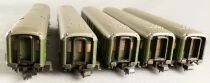 Roco 2x02264A 02265A 02267A 02270A  N Scale Db 5 x Coach Express Train Area Iv Mint in Box