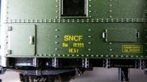 Roco 4204F Ho Sncf Voiture Fourgon 2 Essieux Dm 19 999 Boite