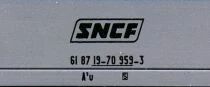 Roco 4236C Ho Sncf A9u 1&deg; Cl 61 8719-70 959-3 Livr&eacute;e Corail sans Boite