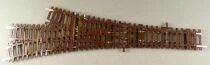 Roco 42454 DWW 15 Ho Aiguillage Manuel Triple 287.5 mm 15&deg; Voie Roco Line sans Ballast sans Boite