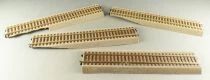 Roco 42510 Ho 9 Rails Droits G1 230 mm Code 83 Voie Roco Line Ballast coup&eacute;
