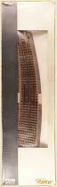 Roco 42569 Ho Aiguillage Manuel Courbe &agrave; Droite BWR 9/10 Voie Roco Line Ballast 826,4 mm R9 30&deg; Neuf Boite
