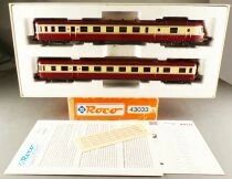Roco 43033 Ho Sncf Set Diesel Railcar TEE RGP X 2780 & Trailer XR 7778 Noisy le Sec NMIB