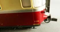 Roco 43033 Ho Sncf Set Diesel Railcar TEE RGP X 2780 & Trailer XR 7778 Noisy le Sec NMIB